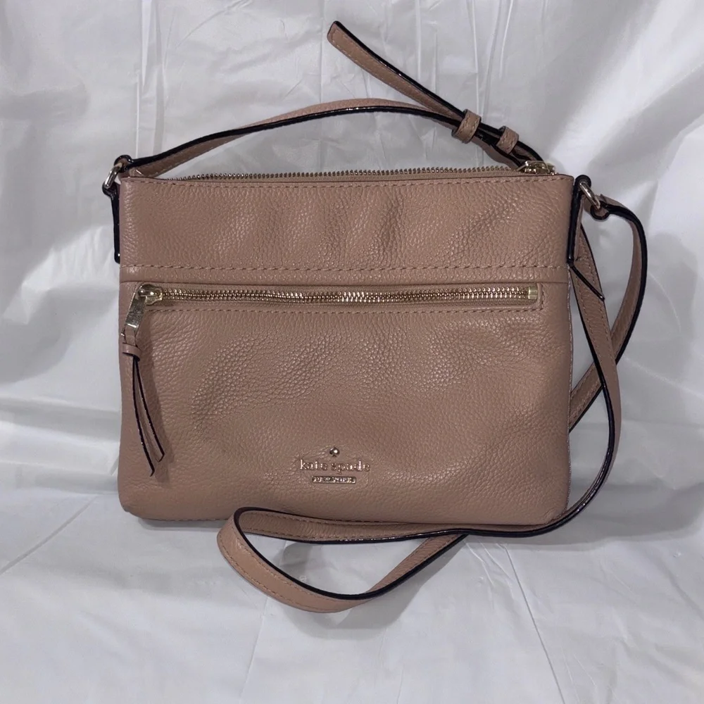 Kate Spade Blush Leather Crossbody Bag